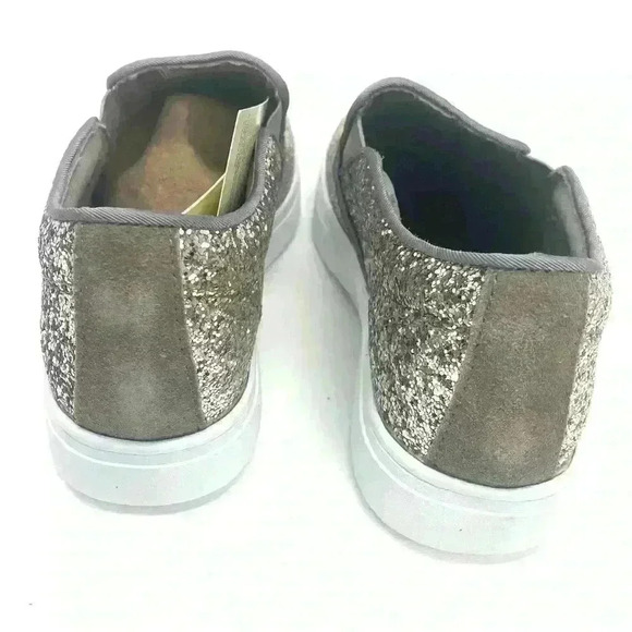 Joy and Mario Silver sparkle Espadrilles NWT EU 37.5 US 7 - Picture 6 of 8